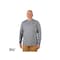 Milwaukee Hand Trucks Tee Shirt XXL Long Sleeve Men's Crew Neck Gray Hybrid Work Gray 604G-2X - alternate 16