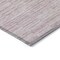 Homeroots 9' X 12' Blush Pink And Beige Striped Washable Indoor Outdoor Area Rug 587948 - alternate 7