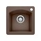 Blanco Bar Sink, 1 bowl, Silgranit, 15.00 in W x 15.00 in L x 8.37 in H 440202 - alternate 1