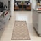 Homeroots 6' Natural And Beige Geometric Indoor Outdoor Area Rug 556291 - alternate 6