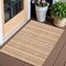 Homeroots 3' X 5' Terra Cotta And Beige Southwestern Washable Indoor Outdoor Area Rug 587566 - alternate 1