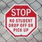 Signmission Stop No Student Drop Off or Pick Up, 10 Inch X 10 Inch, Plastic Sign OC-P-10-109 - alternate 4