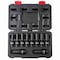 Sunex 1/2 in Drive Metric 6 Point Deep Universal 10-Piece Impact Socket Set 2658 - alternate 1