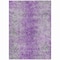 Homeroots 3' X 5' Plum Purple And Silver Oriental Washable Indoor Outdoor Area Rug 588834 - alternate 7