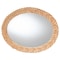 Bali & Pari Nara Braided Natural Rattan Accent Mirror, Oval 267-14611-ZORO - alternate 1