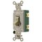 Hubbell Wiring Heavy Duty Industrial Toggle Switch, 30A 120/277V AC, Double Pole, Back & Side Wired HBL3032I - alternate 1
