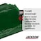 Wilson Welding Curtain, Transparent Vinyl, 10 ft L., 6 ft W., 13 oz, 150Ã‚Â° F Withstand Temp., Green 36283 - alternate 5