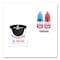 Accu-Stamp2 Stamp, Red/Blue, Past Due, 1-5/8"x1/2" 035543 - alternate 5
