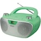 Jensen CD-485-GR CD-485 1-Watt Portable Stereo CD Player with AM/FM Radio (Green) CD-485-GR - alternate 1