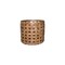 Homeroots Set of Three Brown Woven Wood Baskets, 3PK 636194 - alternate 4