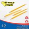 Bazic Products Triangle Pencils, No. 2, Yellow, 288PK 749 - alternate 4