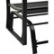 Outdoor Expressions Black Metal 50'' Patio Glider 815528 - alternate 2
