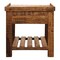 Homeroots 29" Natural Solid Wood One Drawer Nightstand 488759 - alternate 7