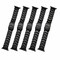 Elegani Oyster-Style Stainless Steel Replacement Band Compatible with Apple Watch 49mm, Black SD3L-BLK-49mm - alternate 4