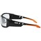 Klein Tools Safety Glasses, Anti-Fog & Anti-Scratch, Clear Lens, Black/Orange Frame, Full-Frame 60163 - alternate 7