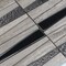 Apollo Tile Gray 11.8 in x 11.8 in Glass, Stone Polished Floor and Wall Mosaic Tile 4.83 sqft/case, 5PK APLHTC88533-MA - alternate 5