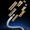Maximm 2ft RG6 Quad Shielded Coaxial Cable with Right Angle Connector, White RG6-STA-GLD-4S-2WH - alternate 5