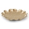 Homeroots 6in Gold Metal Handmade Leaf Trinket Tray 713012 - alternate 4