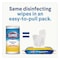 Clorox Disinfecting Cleaning Wipes, Flex Pack, 1-Ply, 8 x 7, Lemon Scent, White, 75 Towels 31404 - alternate 10