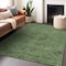Homeroots 8' X 10' Fern Green And Dark Green Floral Washable Indoor Outdoor Area Rug 604225 - alternate 7