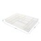 Martha Stewart Kerry Plastic Stackable Office Desk Drawer Organizers with Gold Trim, Various Sizes, Set of 8 BE-PB3371-G-8-CLRGLD-MS - alternate 7