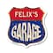 Signmission Felix's Garage, 12 Inch X 12 Inch, Plastic Sign SHI-P-12-383-FELIX - alternate 1