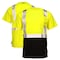 Dome75 Hi-Vis Short Sleeve Shirt, ANSI/ISEA 107-2020 Class 2, Type R, 100% Polyester Birds-Eye Mesh, MD DSS1422 - alternate 1