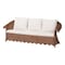 Bali & Pari Detta Natural Rattan Sofa with Cushion 263-14485-ZORO - alternate 1