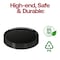 Smarty Had A Party 14 in Black Round Plastic Trays, 25PK 9924BK-CASE - alternate 3