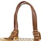 Homeroots 11" Clear And Gold Faux Crystal And Metal Handbag Shaped Magazine Holder 628133 - alternate 9