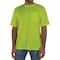 Ergodyne Hi-Vis Shirt, S, Lime, Short Sleeve 21792 - alternate 1