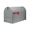 Solar Group Architectural Mailboxes Stanley Classic Galvanized Steel Post Mount Gray Mailbox ST2000AM - alternate 1