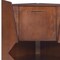 Homeroots Cosmo Brown and Black Corner Bar Cabinet 401678 - alternate 5