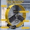 Edendirect Heavy Duty Industrial Blower Drum Fan, 30 in Blade Dia, 120V, 2,900/4,800 cfm IR-FAND30FDC - alternate 7