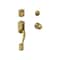 Schlage Residential F60GADD716GEO Addison Handleset with Georgian - Aged Bronze F60-V-ADD-GEO-716 - alternate 3