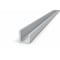 Brunner Aluminum Large Cap Moulding For 3/8" 6 Foot Satin Anodized G1275 S6 - alternate 1