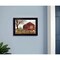 Homeroots Flag Barn Black Picture Frame Print Wall Art 415247 - alternate 2
