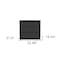 Homeroots 33" Black Three Drawer Dresser 524956 - alternate 11