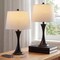 Jonathan Y Bennett 22.8 in. Traditional Transitional Metal Hourglass USB-A and USB-C Charging Ports LED Ta, 2PK JYL6621C-SET2 - alternate 5