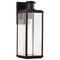 Nuvo Luca, Large Outdoor Lantern, Sand Black Finish, Clear Beveled Glass 60/8512 - alternate 4