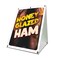 Signmission Honey Glazed Ham, 24 Inch x 18 Inch A-frame Yard Sign, Coroplast Yard Sign SBC-1824-30393 - alternate 1