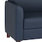 Flash Furniture HERCULES Diplomat Series Navy LeatherSoft Loveseat BT-827-2-NVY-GG - alternate 7