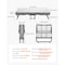 Vevor Rollaway Bed Folding Bed with 5 in Foam Mattress for Adults and Guest SDC-36-2 - alternate 5