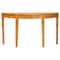 Bali & Pari Jihan Modern and Contemporary Natural Real Burl Wood Half-Moon Large Console Table 253-14028-ZORO - alternate 8