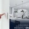 Luxrite A19 LED Light Bulb 100 Watt Equivalent, 5000K Bright White, 1500LM, Non-Dimmable, Standard, 48PK LR21544 - alternate 8