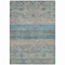 Homeroots 3' X 5' Teal Blue Salmon And Beige Medallion Washable Indoor Outdoor Area Rug 615914 - alternate 8