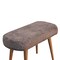 Homeroots 31in Brown Solid Wood Storage Bench With Cabinet 718234 - alternate 8
