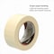 3M Masking Tape, 48 mm W x 55 m L, 4.4 mil Thick, Tan, Rubber Adhesive, 24 PK 201+ - alternate 13