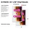 Signmission Hair & Color, Vinyl Decals Only 24 Inch x 36 Inch, Vinyl Decal, 2PK DSB-2436-2PACK-Hair & Color - alternate 2