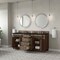 James Martin Vanities Bristol 72" Double Vanity, Whitewashed Walnut, w/ 3 CM Phantome Eclos Top 157-V72-WW-3PHT - alternate 5